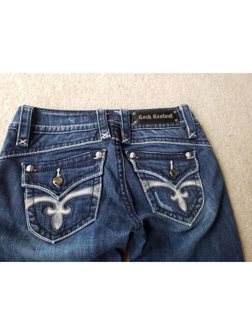 Rock Revival Jeans Stephanie Easy Capri
